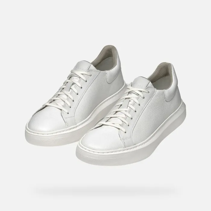 Geox Sneakers DEIVEN MAN White Low Top Sneakers White 8211 Man