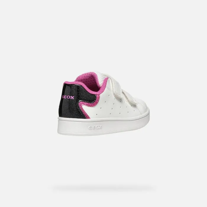 Geox Sneakers ECLYPER BABY WhiteBlack Low Top Sneakers Whiteblack 8211 Kids
