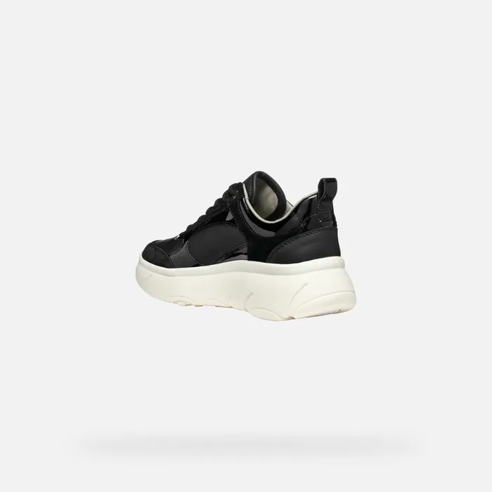 Geox Sneakers NEBULA 20 X WOMAN Black Low Top Sneakers Black 8211 Woman