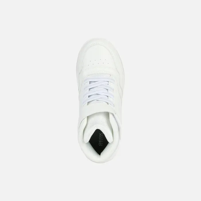 Geox Sneakers PERTH F High Top Sneakers White Junior Boy Geox White 8211 Kids