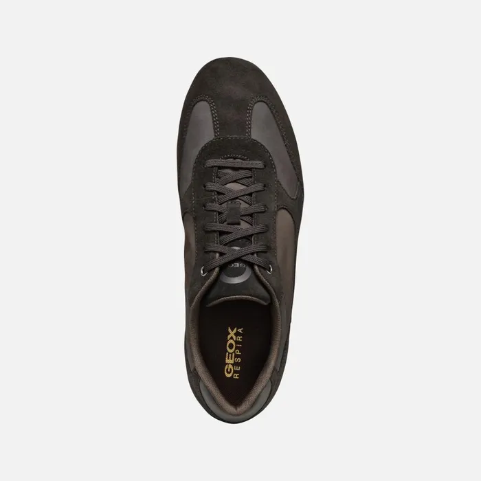 Geox Sneakers SNAKE 20 MAN Dark Coffee Low Top Sneakers Dark Coffee 8211 Man
