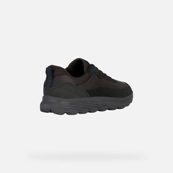 Geox Sneakers SPHERICA E Low Top Sneakers Coffee Man Geox Coffee 8211 Man