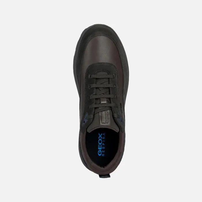 Geox Sneakers SPHERICA E Low Top Sneakers Coffee Man Geox Coffee 8211 Man