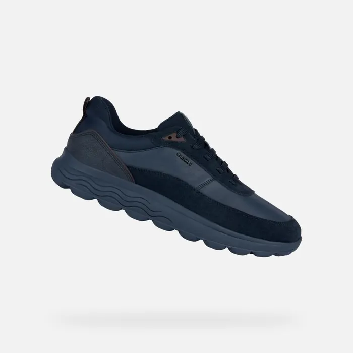 Geox Sneakers SPHERICA E Low Top Sneakers Navy Blue Man Geox Navy 8211 Man