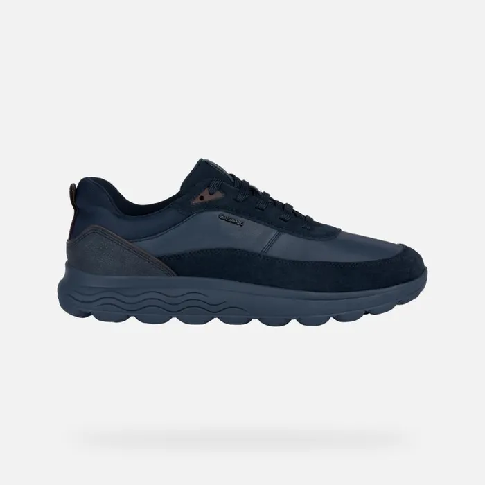 Geox Sneakers SPHERICA E Low Top Sneakers Navy Blue Man Geox Navy 8211 Man