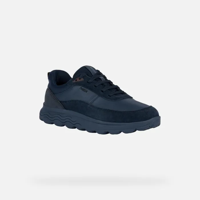 Geox Sneakers SPHERICA E Low Top Sneakers Navy Blue Man Geox Navy 8211 Man