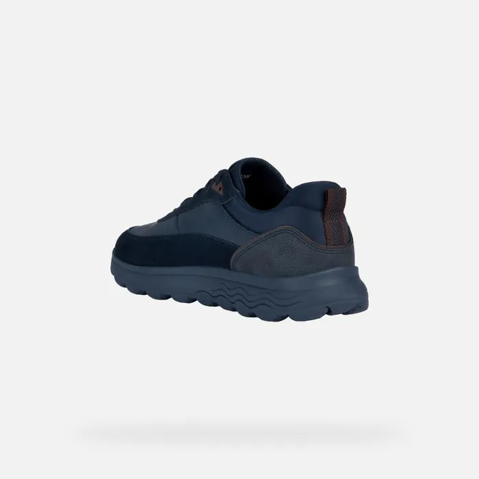 Geox Sneakers SPHERICA E Low Top Sneakers Navy Blue Man Geox Navy 8211 Man