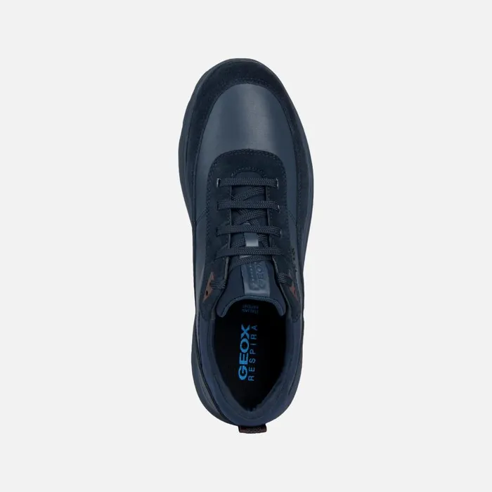 Geox Sneakers SPHERICA E Low Top Sneakers Navy Blue Man Geox Navy 8211 Man