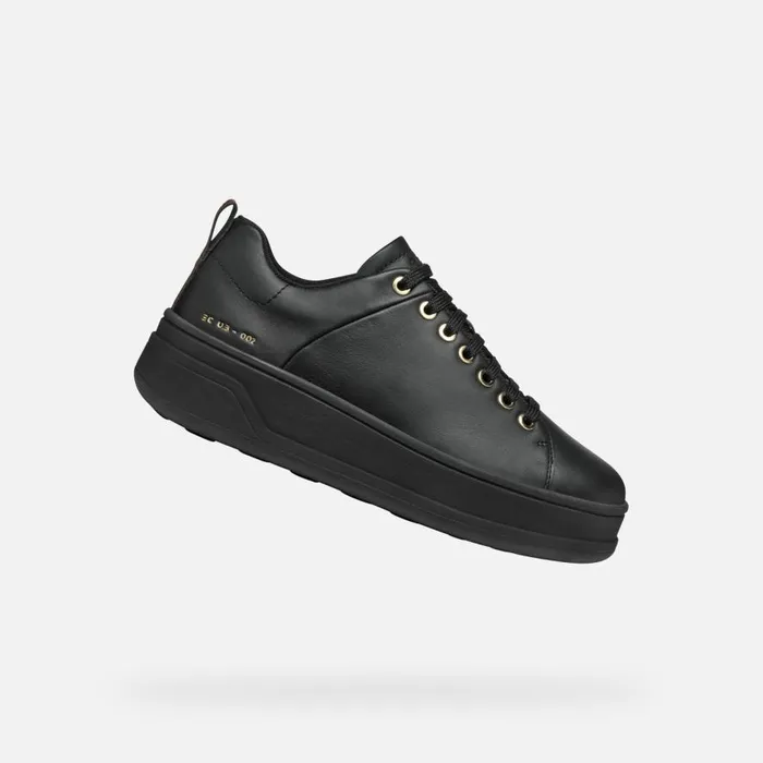 Geox Sneakers SPHERICA ECUB2 WOMAN Black Low Top Sneakers Black 8211 Woman
