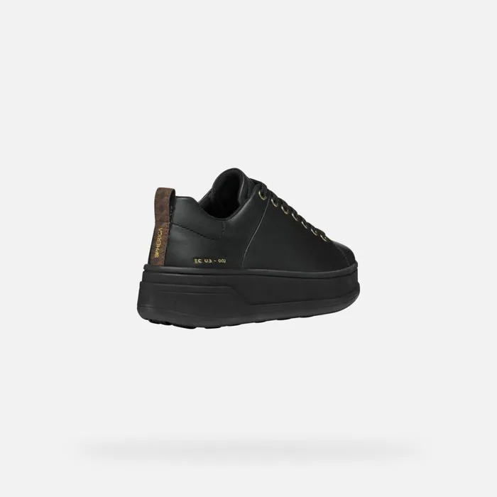 Geox Sneakers SPHERICA ECUB2 WOMAN Black Low Top Sneakers Black 8211 Woman