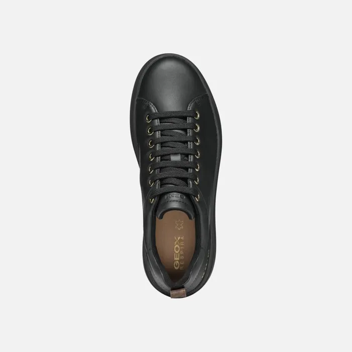 Geox Sneakers SPHERICA ECUB2 WOMAN Black Low Top Sneakers Black 8211 Woman