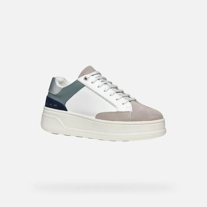 Geox Sneakers SPHERICA ECUB2 WOMAN WhiteRock Low Top Sneakers Whiterock 8211 Woman