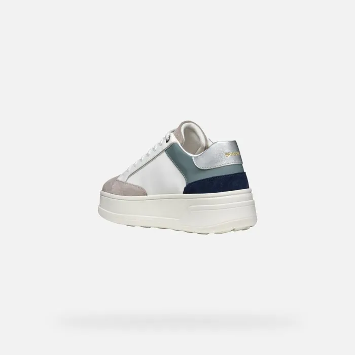 Geox Sneakers SPHERICA ECUB2 WOMAN WhiteRock Low Top Sneakers Whiterock 8211 Woman
