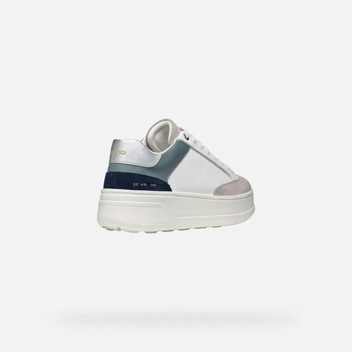 Geox Sneakers SPHERICA ECUB2 WOMAN WhiteRock Low Top Sneakers Whiterock 8211 Woman