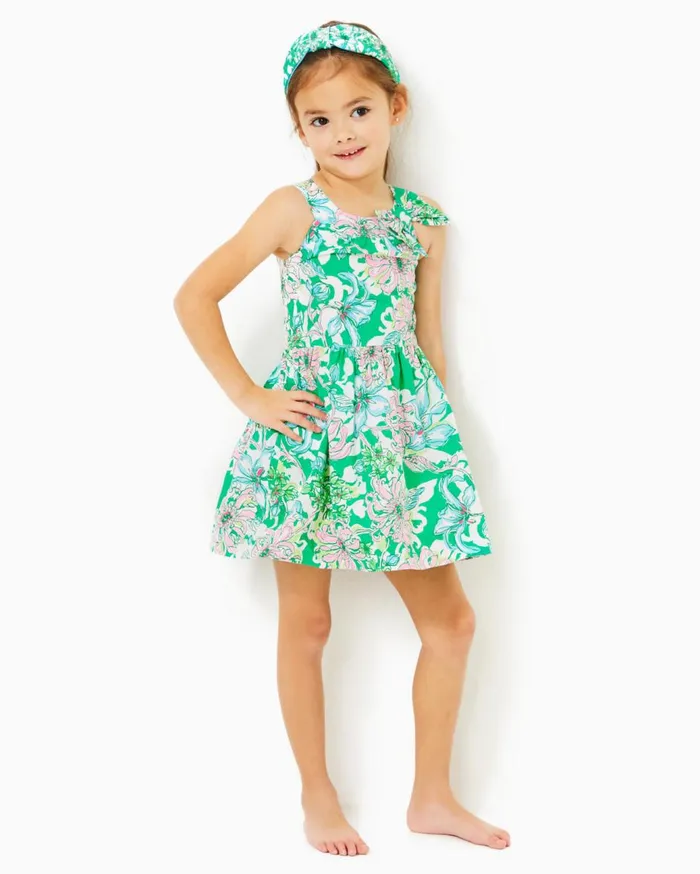 Girls Lilly Pulitzer Girls Dresses and Rompers Girls Josephine Cotton Dress Spearmint Blossom Views Girls Lilly Pulitzer Girls Dresses and Rompers Girls Josephine Cotton Dress Spearmint Blossom Views