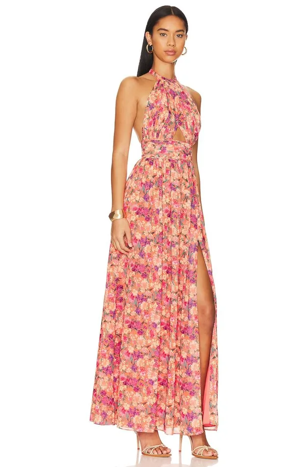 Hazel Gown Impressionist Floral Women Lovers and Friends Dresses