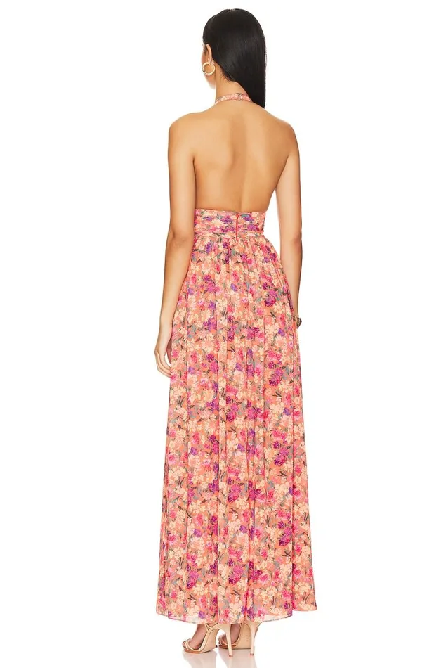 Hazel Gown Impressionist Floral Women Lovers and Friends Dresses