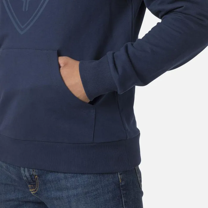 Herren Sweatshirts Und Pullover Rossignol Herrensweatshirt Mit Kapuze Und Logo Darknavy715