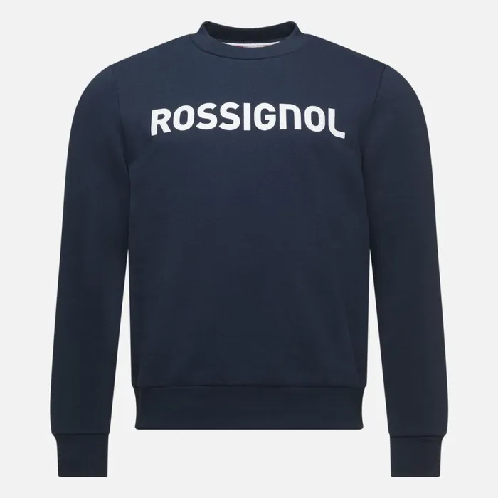 Herren Sweatshirts Und Pullover Rossignol Herrensweatshirt Mit Logo Und Rundhalsausschnitt Darknavy715