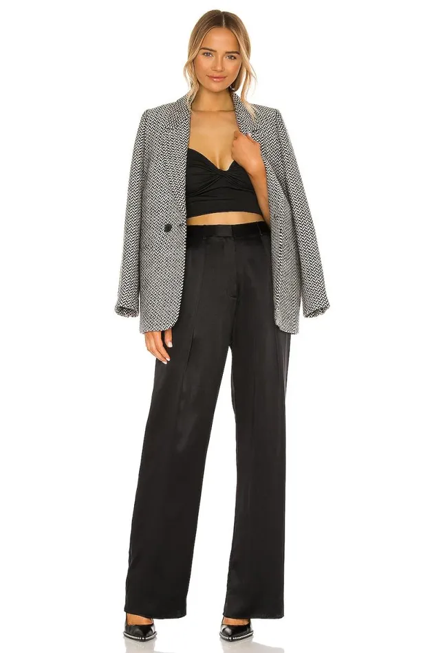 Ida Twist Front Top Black Women Lovers and Friends Tops