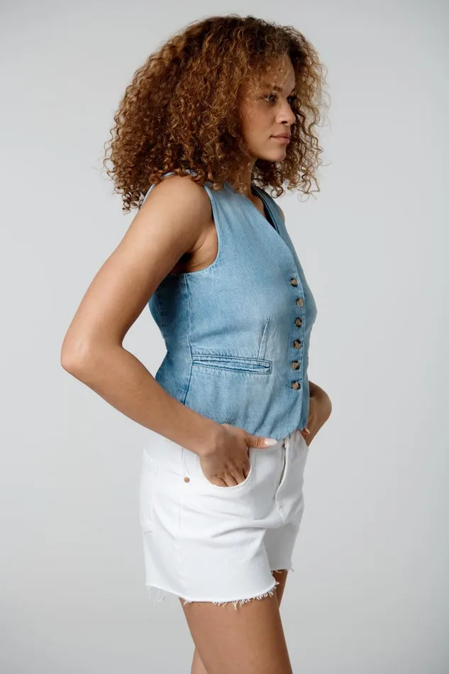 Jackets Women Blank Nyc Head To Head Vest Jackets Women Blank Nyc Head To Head Vest