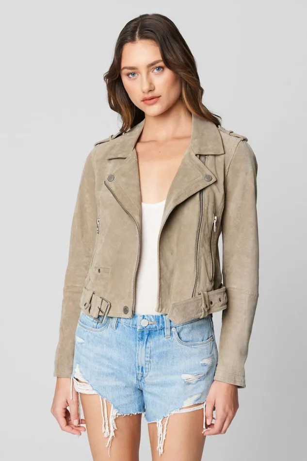 Jackets Women Blank Nyc Sand Stoner Moto Jacket