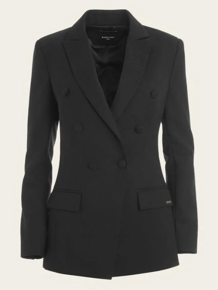 Jackets Women Marciano Diana Blazer Black Jackets Women Marciano Diana Blazer Black