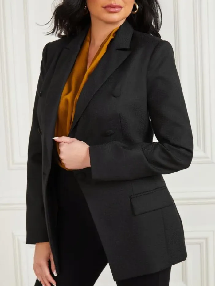 Jackets Women Marciano Diana Blazer Black Jackets Women Marciano Diana Blazer Black