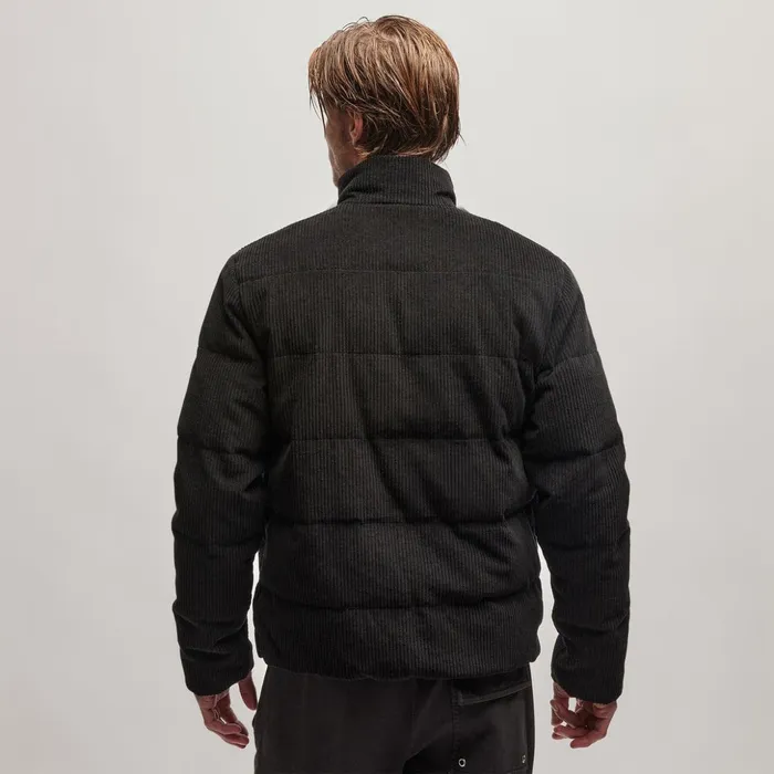 James Perse JacketsOuterwear Down Filled Cord Jacket Black 8211 Men