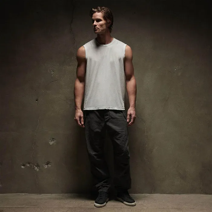 James Perse PolosNovelty Tops LA Muscle Tank White 8211 Men