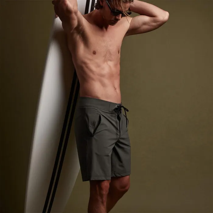 James Perse Shorts Scuba Zip Boardshort Palm 8211 Men