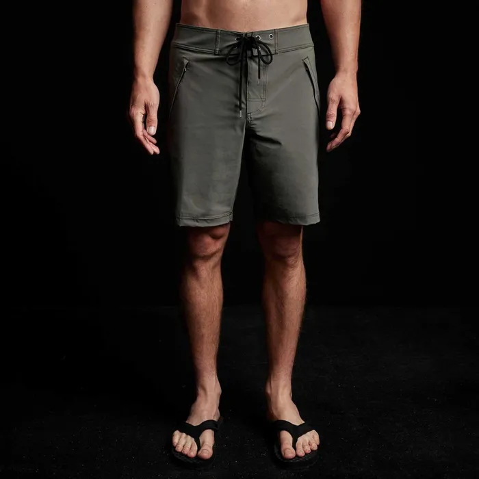 James Perse Shorts Scuba Zip Boardshort Palm 8211 Men