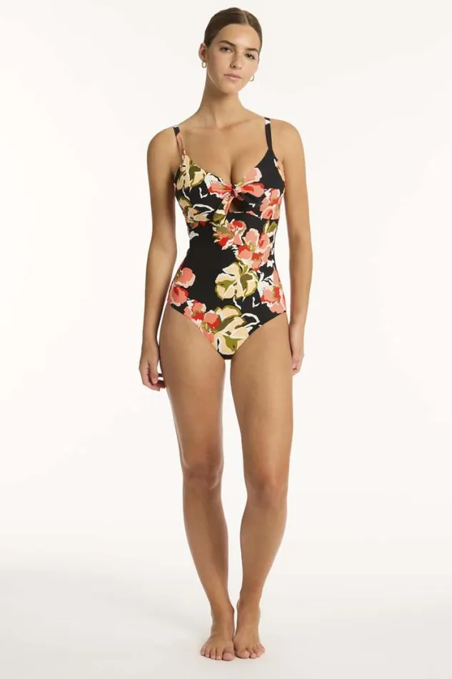 Juniper Tie Front DDE One Piece Juniper Women Sea Level One Pieces