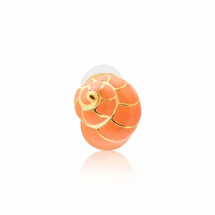 Kenneth Jay Lane Light Color Earrings Women Coral Seashell ClipOn Earrings Kenneth Jay Lane Light Color Earrings Women Coral Seashell ClipOn Earrings