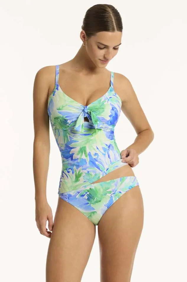 Key Largo Tie Front DDE Tankini Key Largo Women Sea Level Tankinis and Singlets