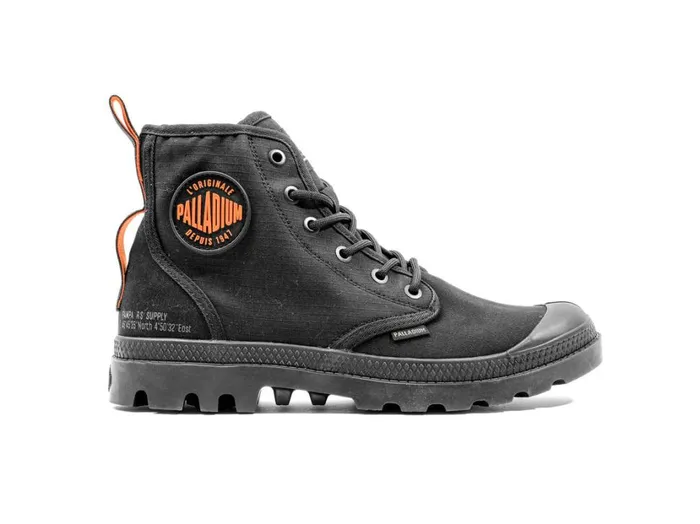 Kids Boots PALLADIUM PAMPA HI SUPPLY RS Black