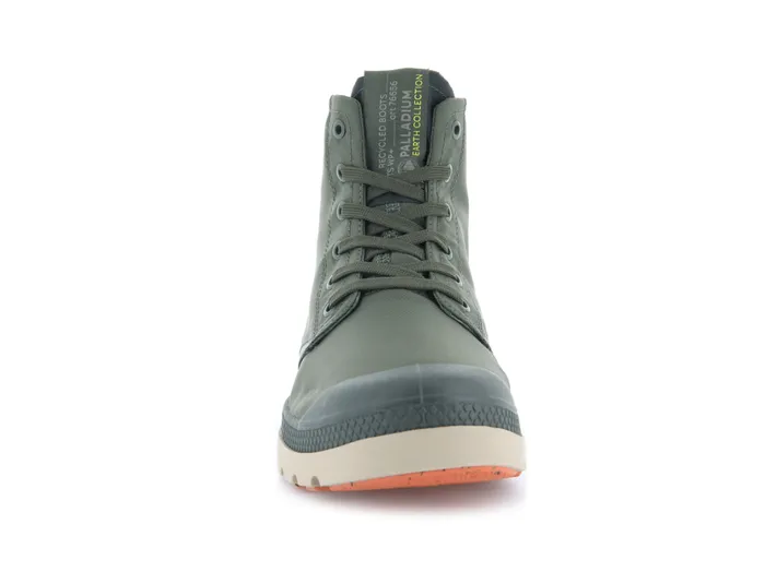 Kids Boots PALLADIUM PAMPA LITE RECYCLE WP Olive Nightbeluga Kids Boots PALLADIUM PAMPA LITE RECYCLE WP Olive Nightbeluga