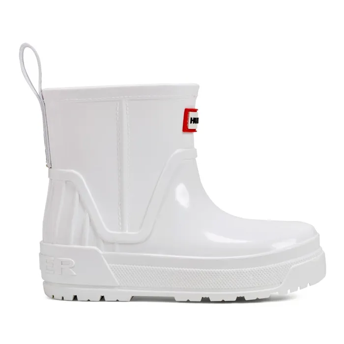 Kids Rain Boots Hunter Boots Big Kids Grace Waterproof Rain Boots White