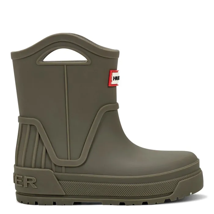 Kids Rain Boots Hunter Boots Little Kids Georgey Waterproof Rain Boots Dark Green