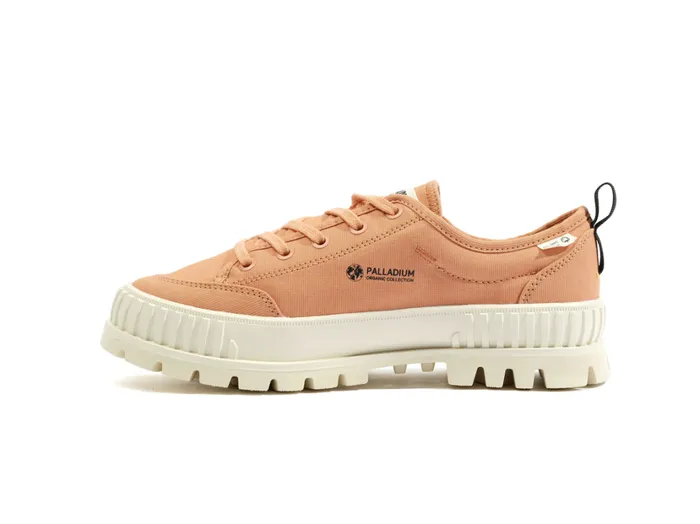 Kids Sneakers PALLADIUM PALLASHOCK LO ORGANIC 2 Sandstone
