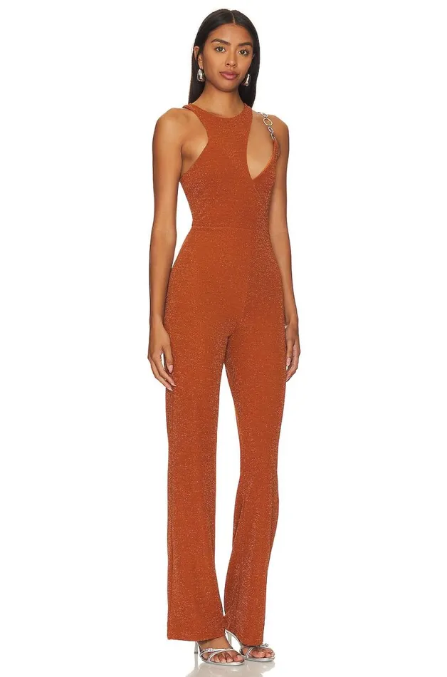 Kiki Jumpsuit Copper Women Lovers and Friends Jumpsuits