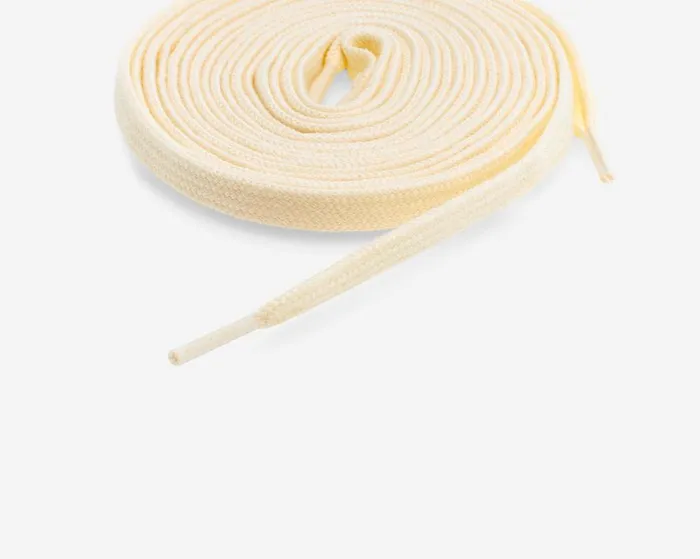 Laces and Accessories WomensMens P448 Shoelaces Ivory