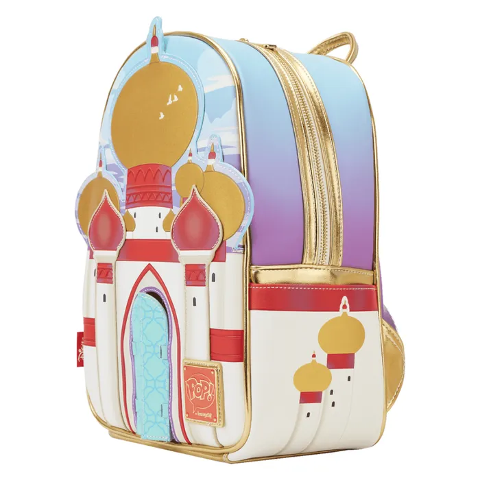 Limited Edition Bundle 8211 Aladdin 30th Anniversary Palace Mini Backpack And Pop Jasmine Diamond Unisex Loungefly Backpacks