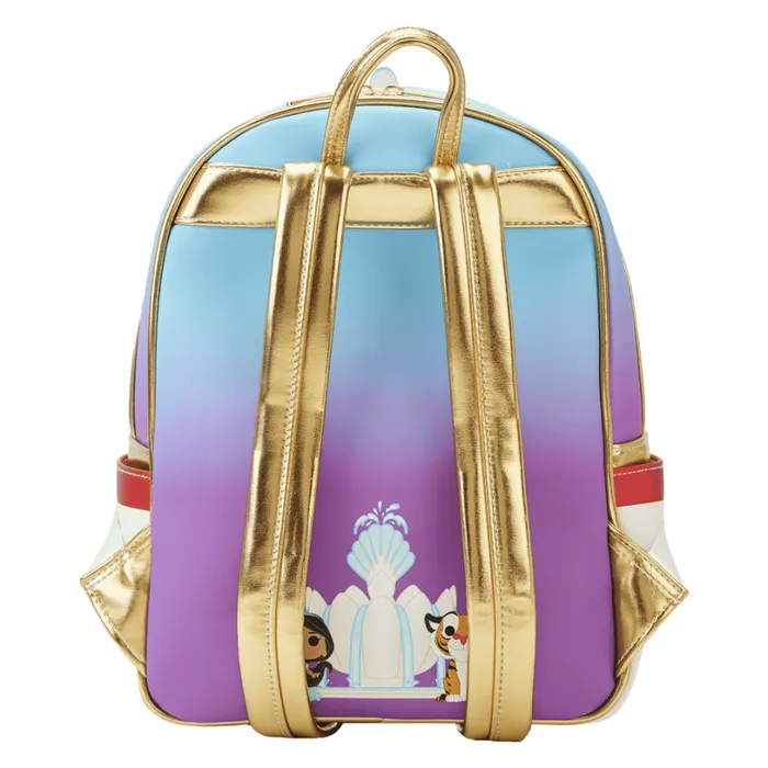 Limited Edition Bundle 8211 Aladdin 30th Anniversary Palace Mini Backpack And Pop Jasmine Diamond Unisex Loungefly Backpacks