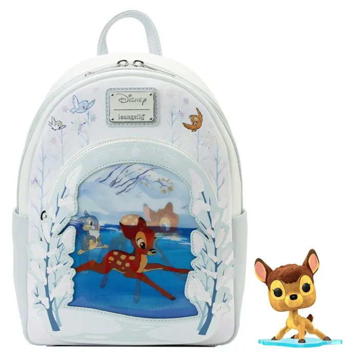 Limited Edition Bundle Exclusive 8211 Bambi On Ice Lenticular Mini Backpack And Pop Bambi Flocked Unisex Loungefly Backpacks Limited Edition Bundle Exclusive 8211 Bambi On Ice Lenticular Mini Backpack And Pop Bambi Flocked Unisex Loungefly Backpacks
