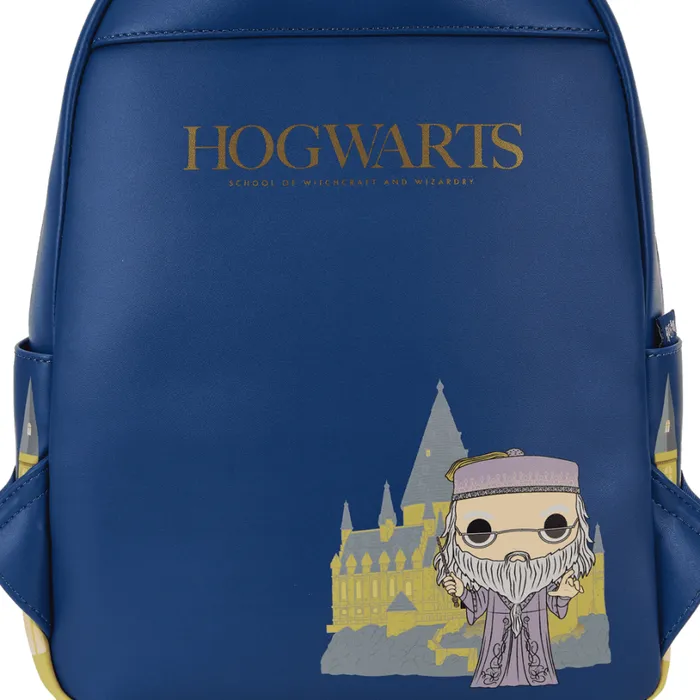 Limited Edition Hogwarts School Of Witchcraft And Wizardry Albus Dumbledore Pop and Bag Bundle Unisex Loungefly Backpacks