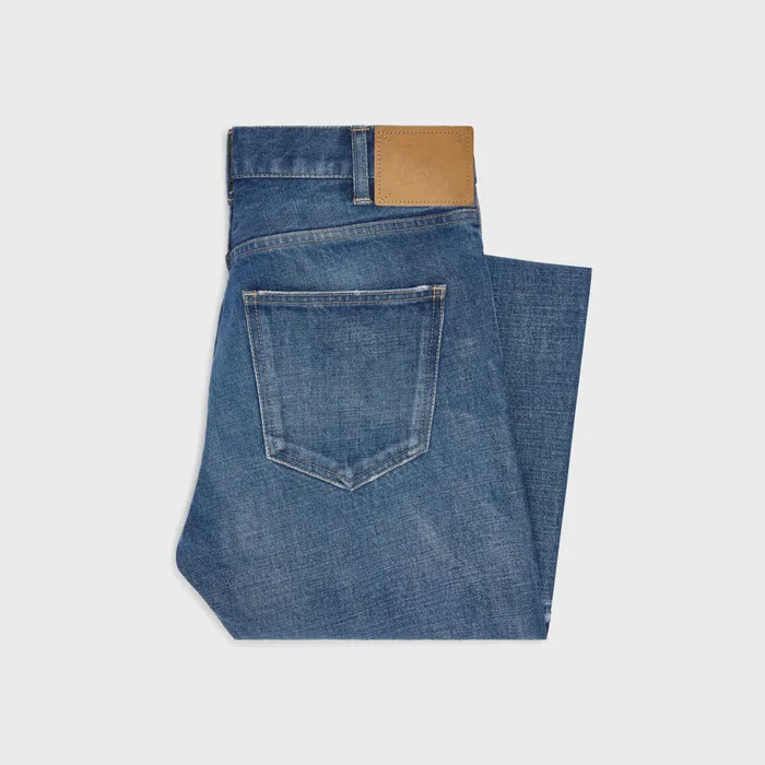 Lou Jeans In Vintage Dark Union Wash Denim Vintage Dark Union Wash Men CELINE DENIM