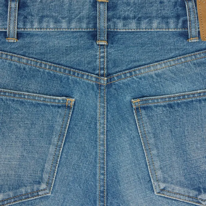 Lou Jeans In Vintage Union Wash Denim Vintage Union Wash Men CELINE DENIM