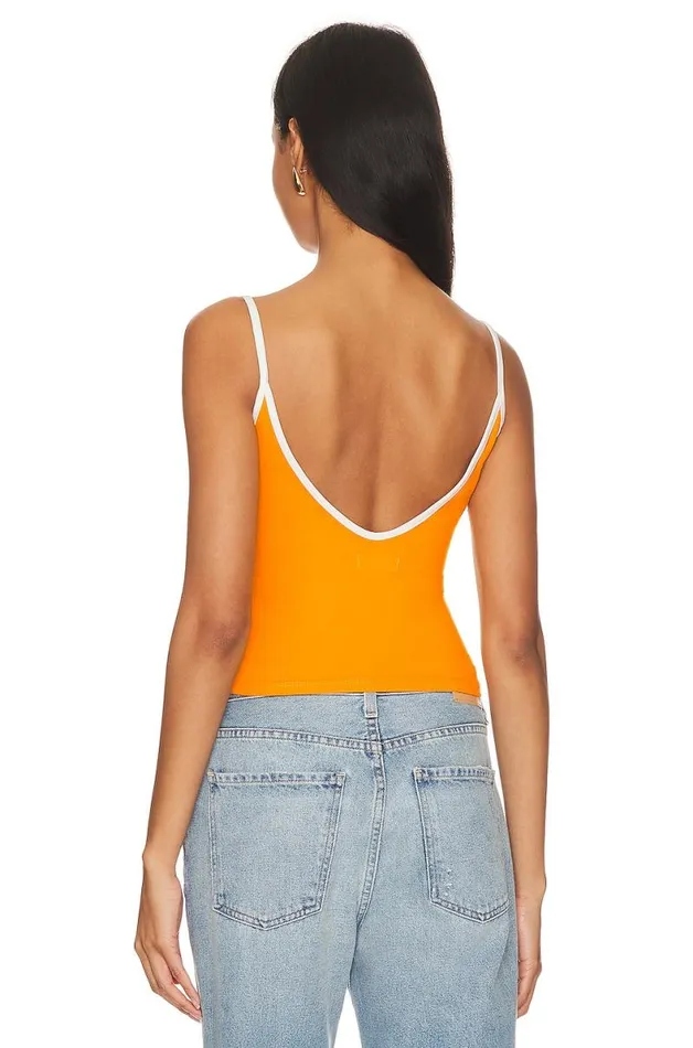 Maddison Top Orange and White Women Lovers and Friends Tops