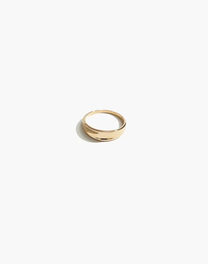 Madewell Maslo Jewelry Crescent Ring Gold Gold Women Jewelry